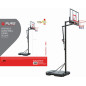 Suport portabil de baschet, inaltime 230-305 cm, capacitate baza 130 L, diametru cos 45 cm, cadru otel Suport portabil de baschet, inaltime 230-305 cm, capacitate baza 130 L, diametru cos 45 cm, cadru otel