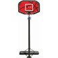 Set de baschet, cos cu panou si baza mobila, inaltime maxima 304 cm, stalp otel 7.8 cm, baza 110x53.5x10 cm