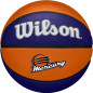 Minge de baschet Wilson WNBA Team Tribute Phoenix, R6, diametrul 23 cm, circumferinta 72-74 cm, portocaliu, violet Minge de baschet Wilson WNBA Team Tribute Phoenix, R6, diametrul 23 cm, circumferinta 72-74 cm, portocaliu, violet