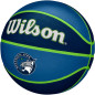 Minge de baschet, Wilson, marime 6, circumferinta 72-74 cm, varsta 9-12 ani, albastra, pentru toate tipurile de teren