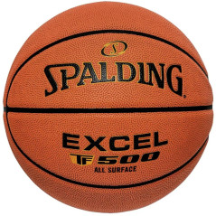 Minge de baschet Spalding excel TF-500, marime 5, piele premium, diametru 22 cm