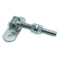 Balama pentru poarta, otel galvanizat, filet M12, reglabila, lungime 115 mm