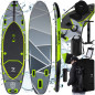 Placa de SUP, vasla, scaun, pompa, kit reparatii, rucsac transport, diverse accesorii, 335 x 84 x 15 cm
