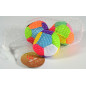 Set 3 mingi de jonglat, Zoska, pentru copii si adulti, 6 x 6 x 5 cm, multicolore