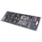 Pompa umflare minge, cu ac si furtun bidirectional, 19 cm