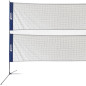 Fileu de tenis, volei sau badminton, inaltime reglabila, 310x90-220 cm, otel, PE, PP