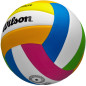 Minge de volei Wilson Pro Tour, cusaturi V-Tec, piele sintetica, circumferinta 65-67 cm, numarul 5, multicolora Minge de volei Wilson Pro Tour, cusaturi V-Tec, piele sintetica, circumferinta 65-67 cm, numarul 5, multicolora