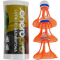 Set 3 fluturasi pentru badminton, iluminati cu LED, 70 x 80 mm Set 3 fluturasi pentru badminton, iluminati cu LED, 70 x 80 mm