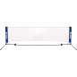 Plasa cu stalpi pentru tenis, 310 X 73 cm, metal si poliester, geanta depozitare