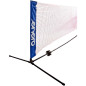 Plasa cu stalpi pentru tenis, 310 X 73 cm, metal si poliester, geanta depozitare