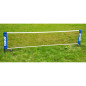 Plasa cu stalpi pentru tenis, 310 X 73 cm, metal si poliester, geanta depozitare