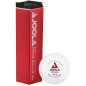 Minge de tenis JOOLA FLASH, albe, diametru 4 cm, ABS, set 3 bucati Minge de tenis JOOLA FLASH, albe, diametru 4 cm, ABS, set 3 bucati