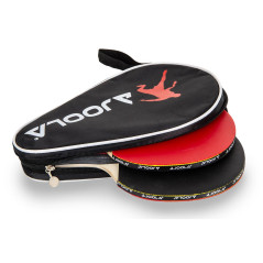 Husa dubla pentru rachete de ping pong, inchidere cu fermoar, 17 x 4 x 28 cm