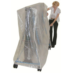 Husa de protectie pentru masa de ping pong, inchidere cu fermoar, 150x160x55-80 cm