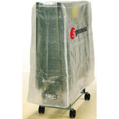 Husa de protectie pentru masa de ping pong, inchidere cu fermoar, 150x160x55-80 cm