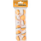 Minge pentru ping pong, set 12 bucati, diametru 4 cm, interior/exterior