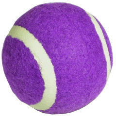 Minge de tenis, forma standard, diametru 6,3 cm, violet