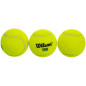 Set 3 mingi de tenis WILSON TOUR PREMIER, diametru 65.5–67.5 mm, aprobate ITF/USTA, fetru, cauciuc, galbene