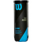 Set 3 mingi de tenis WILSON TOUR PREMIER, diametru 65.5–67.5 mm, aprobate ITF/USTA, fetru, cauciuc, galbene