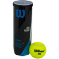 Set 3 mingi de tenis WILSON TOUR PREMIER, diametru 65.5–67.5 mm, aprobate ITF/USTA, fetru, cauciuc, galbene