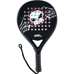Racheta padel pentru incepatori, fibra de sticla, 350 grame, 26x3,8x46 cm
