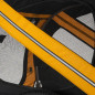 Remorca bicicleta transport animale, sarcina maxima 40 kg, centura siguranta, cadru otel, 75x52x65 cm