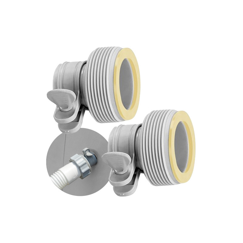 Set 2 adaptoare tip B pentru piscina Intex, 32 mm - 38 mm Set 2 adaptoare tip B pentru piscina Intex, 32 mm - 38 mm