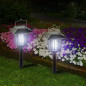 Lampa solara anti-insecte, lumina albastra si alb rece 6500K, 10 lm, autonomie 8 ore Lampa solara anti-insecte, lumina albastra si alb rece 6500K, 10 lm, autonomie 8 ore
