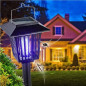 Lampa solara anti-insecte, lumina albastra si alb rece 6500K, 10 lm, autonomie 8 ore Lampa solara anti-insecte, lumina albastra si alb rece 6500K, 10 lm, autonomie 8 ore