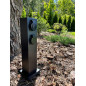 Stalp pentru exterior, 4 prize x 500W, IP44, inaltime 40 cm, 100-240V AC 50/60Hz