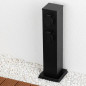 Stalp pentru exterior, 4 prize x 500W, IP44, inaltime 40 cm, 100-240V AC 50/60Hz