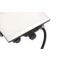 Proiector LED SMD, senzor miscare PIR, 20W, lumina alb-neutra, IP65, 11.4x9x2.8 cm, cablu 15 cm, aluminiu/PC