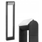 Lampa de gradina, LED 6W, inaltime 60 cm, unghi iluminare reglabil, 4000K, 480 lm, antracit