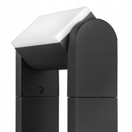Lampa de gradina LED 480 lm, inaltime 80 cm, lumina neutra, unghi reglabil, IP54