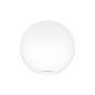 Lampa LED tip glob, decorativa, 40W, unghi 360 grade, sfera 35x34 cm, teava 16 cm, PE, alb laptos