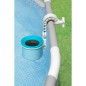 Skimmer de suprafata pentru piscina 3,66 m, purificator, dozator substante chimice, 3875 l/h
