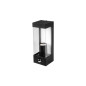 Aplica de exterior, LED E27 15W, senzor miscare PIR, raza 6-8 m, IP44