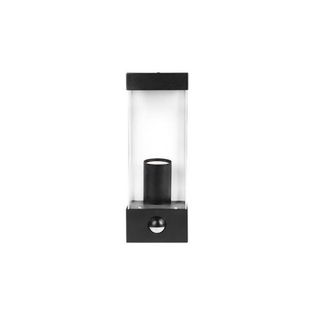 Aplica de exterior, LED E27 15W, senzor miscare PIR, raza 6-8 m, IP44