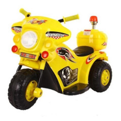 Motocicleta electrica pentru copii, baterie 6V, autonomie 1 ora, maxim 25 kg, 82x37x52 cm
