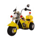 Motocicleta electrica copii, lumini si muzica, baterie 6V, capacitate maxima 25 kg, galben Motocicleta electrica copii, lumini si muzica, baterie 6V, capacitate maxima 25 kg, galben