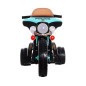 Motocicleta electrica pentru copii, baterie 6V 4.5AH, 3 roti, muzica, maxim 25 kg, albastru