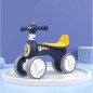 Bicicleta fara pedale, 4 roti spuma EVA, scaun ergonomic, ghidon reglabil, ABS, copii 1-3 ani Bicicleta fara pedale, 4 roti spuma EVA, scaun ergonomic, ghidon reglabil, ABS, copii 1-3 ani