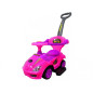 Masinuta ride on copii, functie muzicala, maner parental, suport picioare, roz