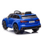 Masinuta electrica Audi-RS6, 12V, scaun piele, roti EVA, 2x30W, telecomanda, lumini fata-spate, albastra Masinuta electrica Audi-RS6, 12V, scaun piele, roti EVA, 2x30W, telecomanda, lumini fata-spate, albastra