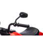Motocicleta electrica Chopper FASTER rosie, muzica, Bluetooth, baterie 6V/4.5Ah Motocicleta electrica Chopper FASTER rosie, muzica, Bluetooth, baterie 6V/4.5Ah