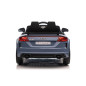 Masinuta electrica copii, AUDI Roadster, 2x30W, maxim 30 kg, telecomanda, lumini, muzica, scaun piele, roti EVA, albastru/negru