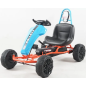 Kart pentru copii, maxim 30 kg, viteza 3-5 kmh, albastru