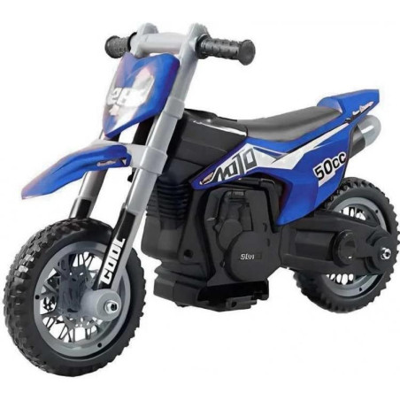 Motocicleta Ride on copii, maxim 30 kg, 83x36x54 cm, albastru