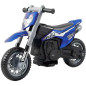 Motocicleta Ride on copii, maxim 30 kg, 83x36x54 cm, albastru
