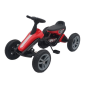 Kart cu pedale, roti spuma EVA, maxim 30 kg, 90x47x52 cm, rosu